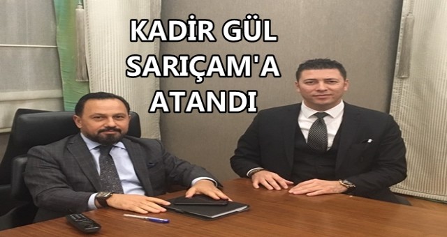 SPOR CAMİASININ SEVİLEN SİMASI KADİR GÜL, SARIÇAM BELEDİYESİ’NE ATANDI