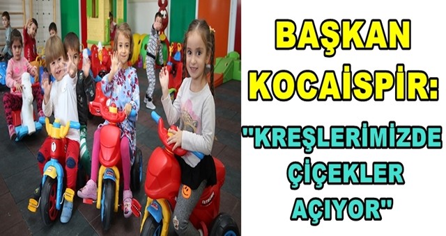 YÜREĞİR'DE TAM GÜNLÜ KREŞ AÇILDI