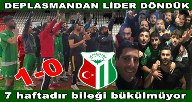 Ceyhanspor evine lider döndü