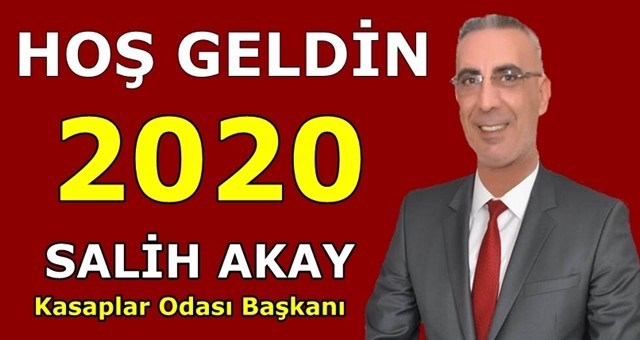 Ceyhan Kasaplar Odası Başkanı Salih Akay’dan yeni yıl mesajı