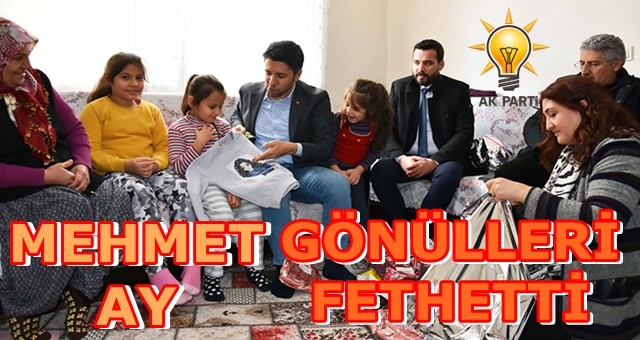 Başkan Ay, gönüller fethediyor!