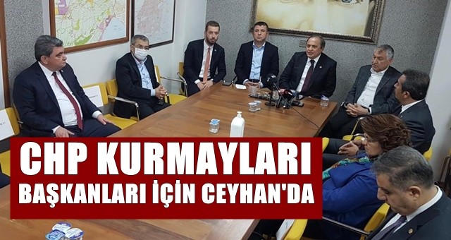 CHP kurmayları Kadir Aydar için Ceyhan'da!