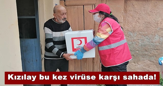 Kızılay bu kez virüse karşı sahada!