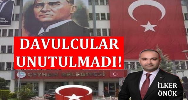 Ceyhan Belediyesi'nden davulculara destek!