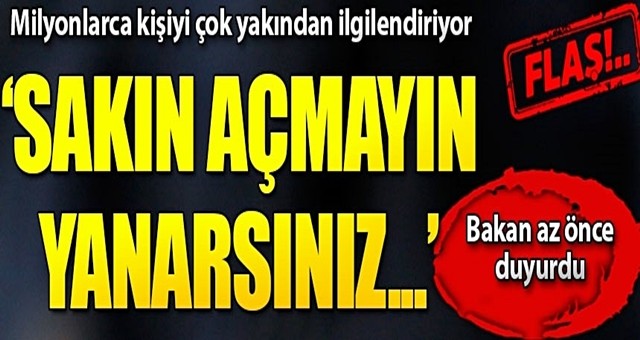 Bakan uyardı! 'İŞKUR resmi hesapları dışında