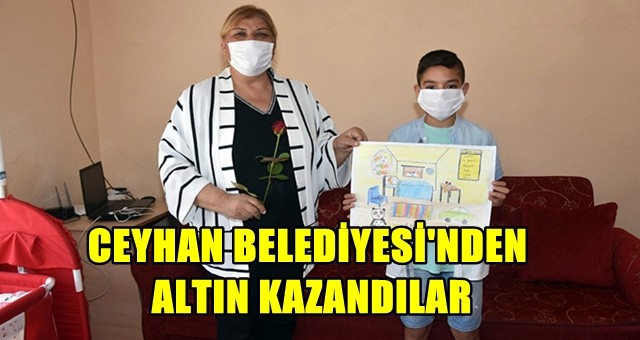 Ceyhan'da başarılı çocuklar altınla ödüllendirildi