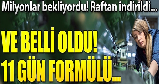 İşte masadaki kıdem tazminatı formülü…