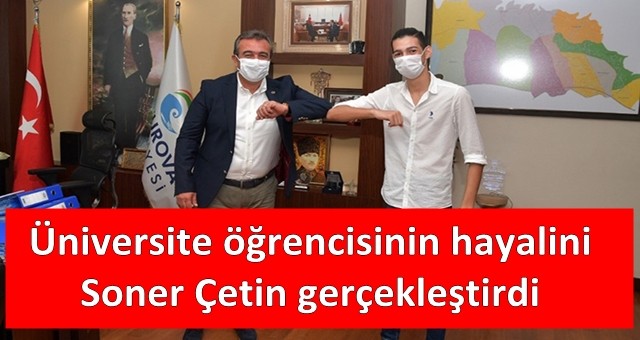 Çetin, Üniversiteli Kenan'ın isteğini geri çevirmedi...