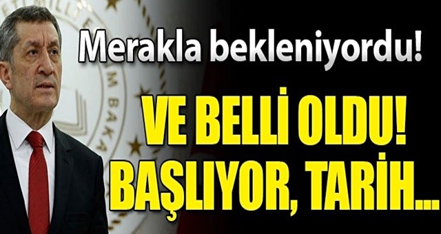 MEB kararı resmen duyurdu! 11 Ocak'ta başlıyor