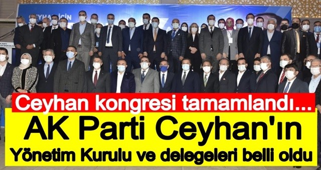 AK Parti Yüreğir ve Ceyhan’da Kongre Heyecanı