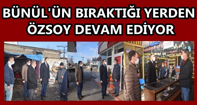 AK Parti Ceyhan İlçe Başkanı Sami Özsoy'un ziyaretleri aralıksız devam ediyor