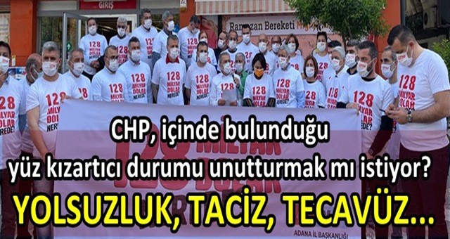 Yolsuzluk, taciz ve tecavüzle anılan CHP'den iftira kampanyası!