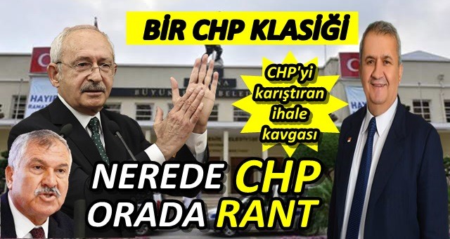 Ceyhan'da CHP’li yöneticilerin ihale kavgası iddiası!