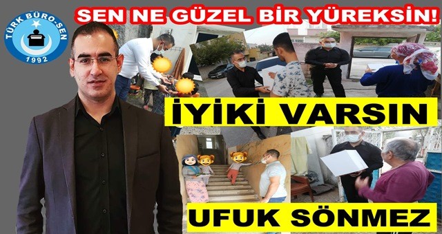 Ufuk Sönmez, ilçedeki iş insanlarına örnek oldu!