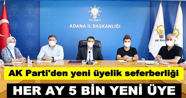 AK Parti'den yeni üyelik seferberliği