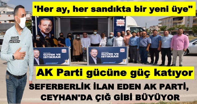 Büyük AK Parti ailesine yeni üyeler katılmaya devam ediyor