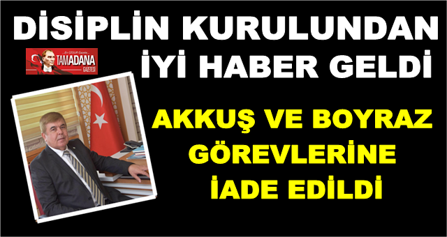 İYİ HABER GELDİ