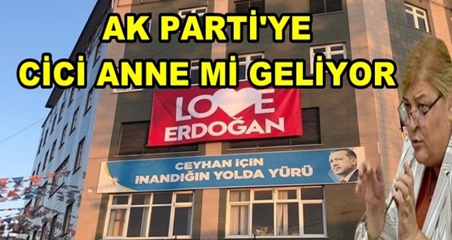 AK PARTİ’YE CİCİ ANNE’Mİ GELİYOR?