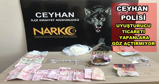 CEYHAN'DA UYUŞTURUCU TİCARETİ YAPANLARA OPERASYON