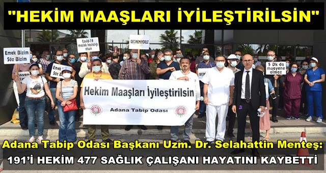 Doktorlar maaşlarına zam istiyor!