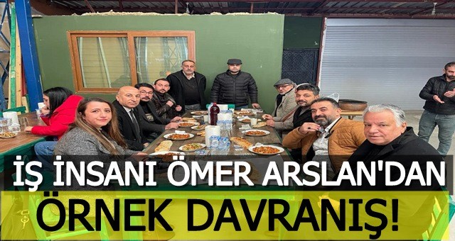 İş insanı Ömer Arslan Ceyhan'da basın mensuplarıyla bir araya geldi