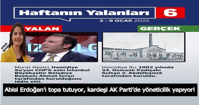 Abisi Erdoğan’ı topa tutuyor, kardeşi AK Parti’de yöneticilik yapıyor!