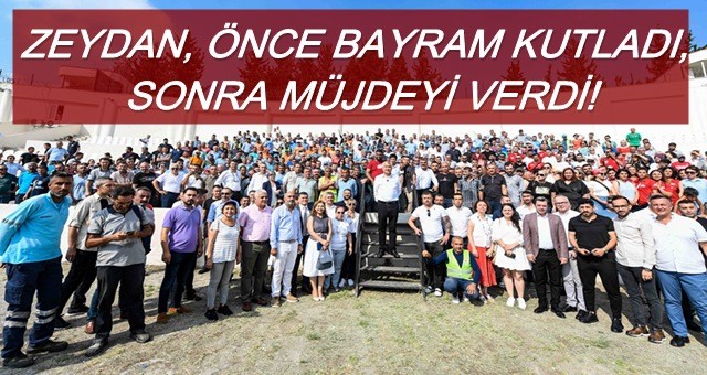 Karalar, “Birlikte nice bayramlara ulaşmak dileğiyle…”