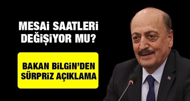 8 saatin aşağıya çekilmesi...