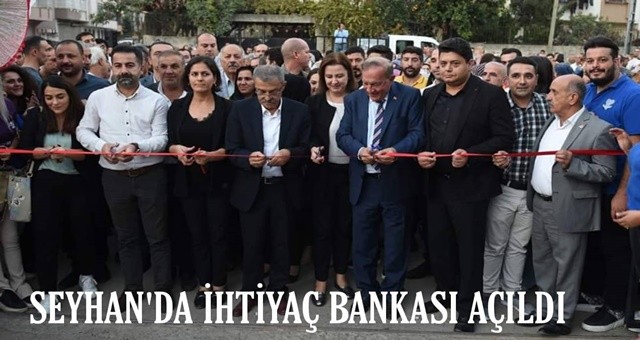 Seyhan’da ihtiyaç sahipleri için “İhtiyaç Bankası” Açıldı...