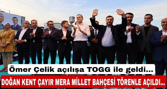 Doğankent Çayır Mera Millet Bahçesi Törenle Açıldı