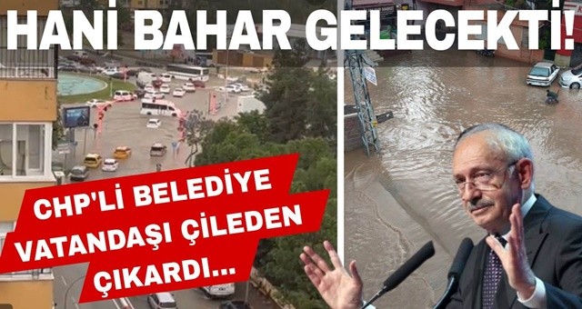 CHP'li Belediye Vatandaşı Çileden Çıkardı!