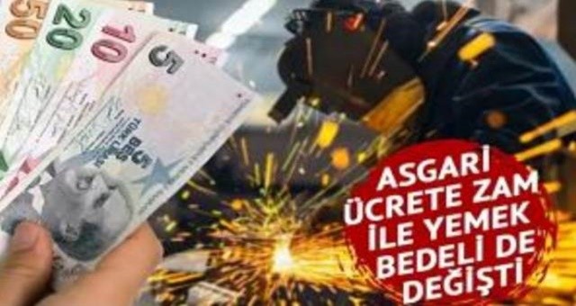 Asgari ücrete zam sonrası maaşlara ek olarak verilecek!