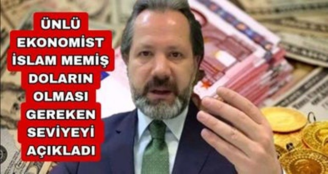 İslam Memiş altın ve dolarda bu gece yaşanacak diye duyurdu: Her şey buna bağlı