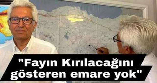 Prof. Dr. Pampal, 'Fayın kırılacağını gösterir emare yok'