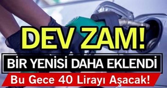 Bir Yenisi Daha Eklendi, Dev Zam!