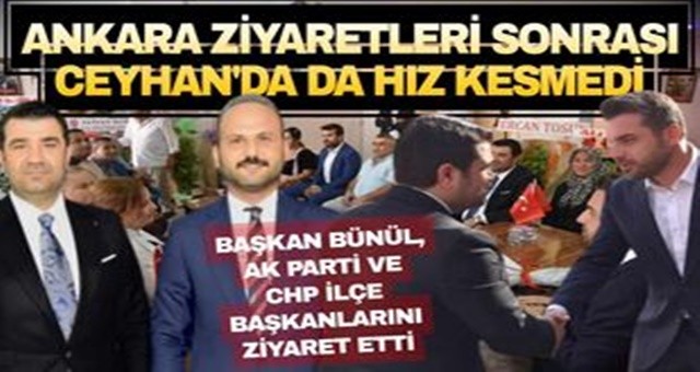 Muhammed İslam Bünül, hız kesmeden ziyaretlerine kaldığı yerden devam ediyor...