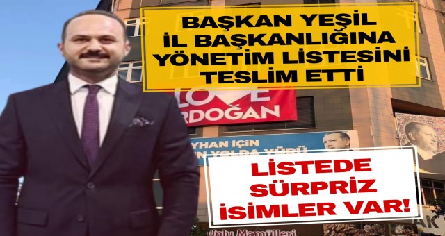 AK Parti Ceyhan İlçe Yönetimi Belli Oluyor!