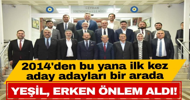 2014'ten bu yana ilk kez aday adayları aynı karede...