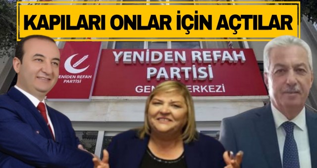 Yeniden Refah Partisi'ne göz kırptılar...