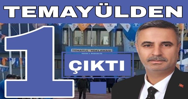 Mustafa Kiraz, AK Parti Temayülünden Birinci Çıktığı Öne Sürüldü.