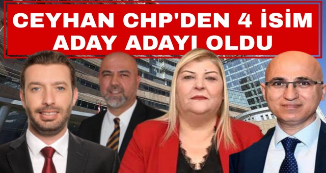 CHP'de Aday Adayları Başvuruları Tamamlandı.