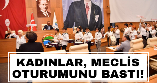 Kadınlar Meclis Oturumunu Bastılar