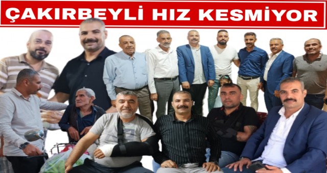 İstiklal Mahallesi Muhtar Adayı Ahmet Çakırbeyli Hız Kesmiyor...