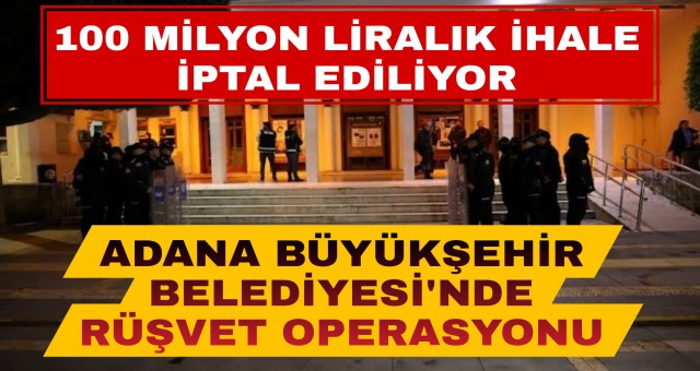 100 Milyon Liralık İhale İptal Ediliyor