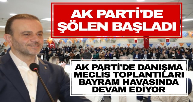 AK Parti'de Şölen Başladı...