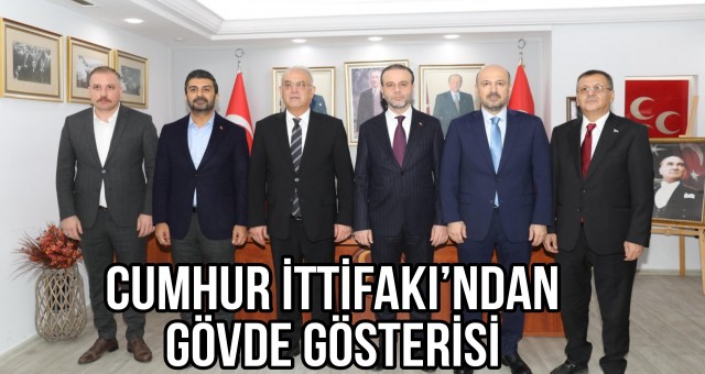 Cumhur İttifakı’ndan Gövde Gösterisi