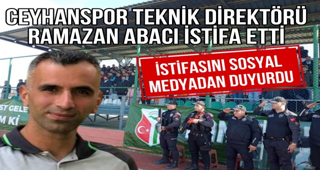 Ceyhanspor Teknik Direktörü İstifa Etti