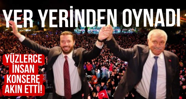 Yüzlerce İnsan Konsere Akın Etti!