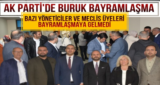 AK Parti Ceyhan İlçe Başkanlığı'nda Buruk Bayramlaşma