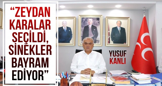 “Zeydan Karalar Seçildi, Sinekler Bayram Ediyor”